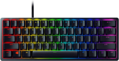 Razer Huntsman Mini 60% Gaming Keyboard: Linear Optical Switches - Black